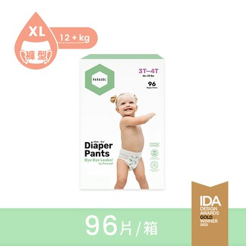 【Parasol】Clear + Dry 新科技水凝果凍褲-工藝升級版 5號/XL 超值禮盒組 (96片)