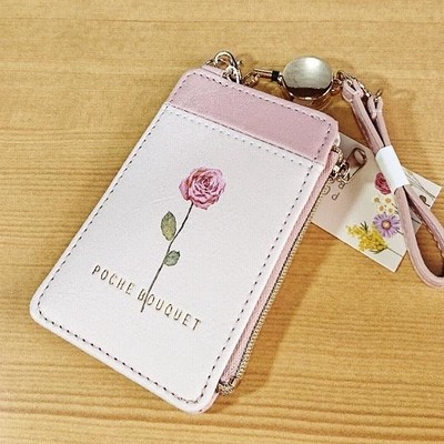 MAISON SHOJIFUJITA PIEACE ピンク 定期入れ r400