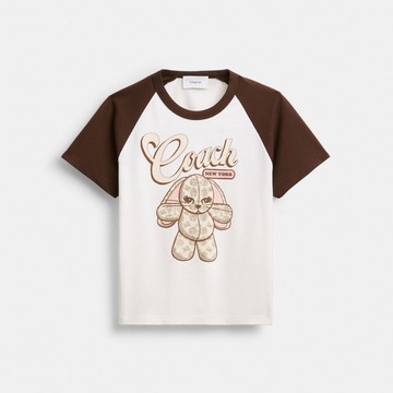 CHERRY FLOPPY STUFFIE 棉質插肩袖 T 恤
