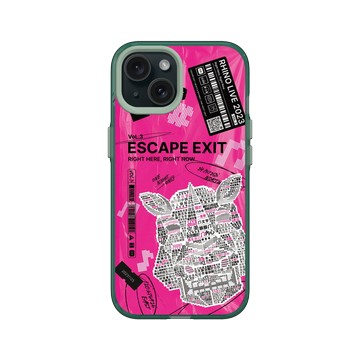 iPhone 15 Clear 憂墨綠 - RHINO LIVE - 第 3 輯：逃生出口