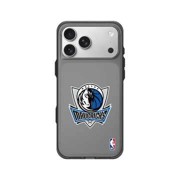 iPhone 17 Pro Max Clear (相機按鈕) 酷墨灰 - NBA - Logo-達拉斯獨行俠 Dallas Mavericks