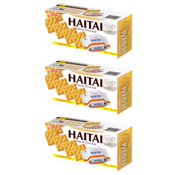HAITAI 海太 營養餅乾 起司口味 6包x7入  172g  3盒