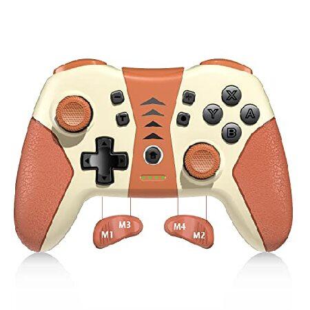  Switch Controller, Wireless Pro Controller for Switch/Switch  Lite/Switch OLED, Switch Remote Gamepad with Joystick, Adjustable Turbo  Vibration, Ergonomic Non-Slip : Video Games