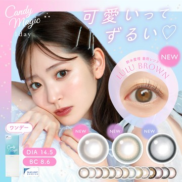 CandyMagic 1day BLB【Color Contacts/1 Day/Prescription, No Prescription/10Lenses】