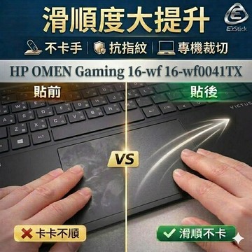 【Ezstick】HP OMEN Gaming 16-wf 16-wf0041TX 滑鼠板 觸控板保護貼