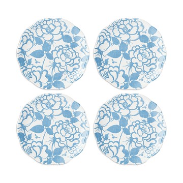 Lenox Butterfly Meadow Cottage Accent Plates, Set of 4