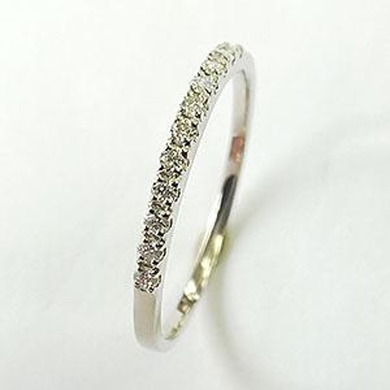 エタニティリング ダイヤ 0.15ct レディース ゴールドリング 指輪