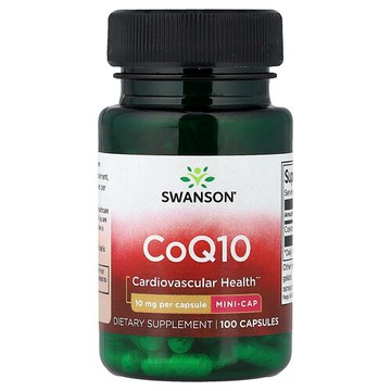 Swanson Vitamins, 輔酶 Q10，10 毫克，100 粒膠囊