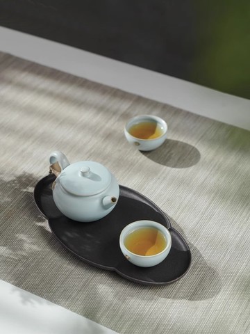 萬仟堂功夫茶具套裝女士精緻茶具一人泡茶具套裝家用輕奢高檔雲起