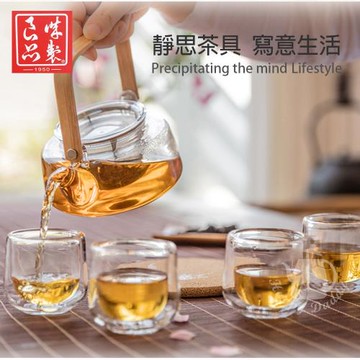 誠製良品耐熱玻璃 靜思茶具組泡茶組六件套 GT503-A