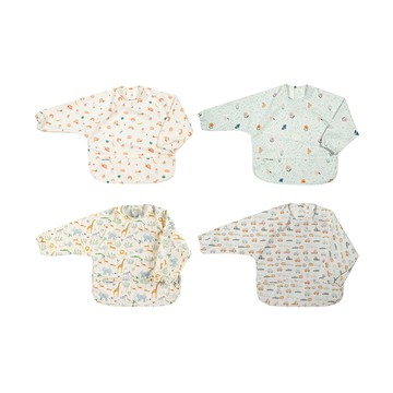 Loulou Lollipop 長袖防水萬用圍兜-多款可選