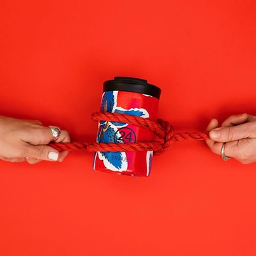 意大利24Bottles【TUMBLER保溫隨行系列】馬提尼克 - 不繡鋼杯