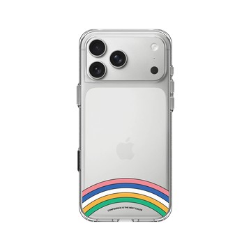 iPhone 17 Pro Max Clear Case（相機按鈕） 透明 - Positive Vibes / 正好能量 - 自信是最美的顏色