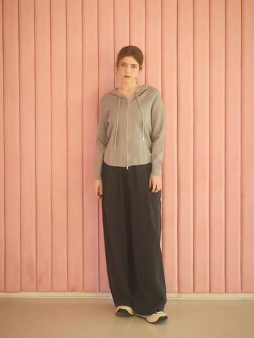 Classic Straight Loose Rayon Wide Pants