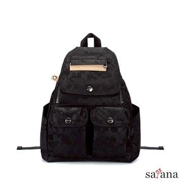 【satana】Soldier 小拉鍊後背包-城市光影-SOS0972-729