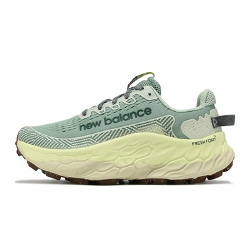 New Balance NB 越野跑鞋 Fresh Foam X More Trail V3 D 女鞋 寬楦 綠 黃 厚底 運動鞋 WTMORCB3-D