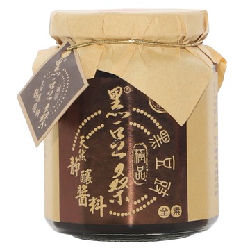 黑豆桑 純黑豆豉 無防腐劑 無香料 古法釀造  300g  1罐