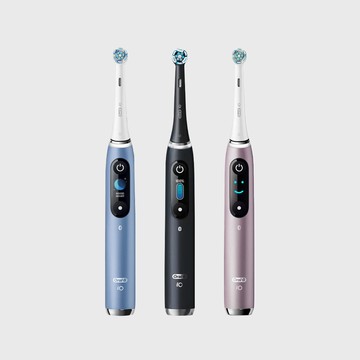 【送限量田原香禮盒】Oral-B iO9 微震科技電動牙刷 (曜石黑/香檳紫/湖水藍)