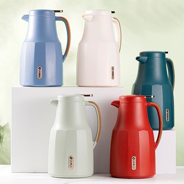 清水家用熱水瓶學生用宿舍暖水瓶大容量保溫瓶玻璃紅膽開水保溫壺