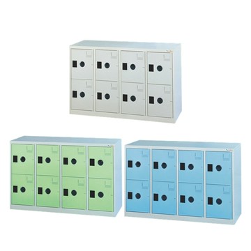 DAHFU 大富 MC 多用途高級置物櫃 8門鞋櫃 W1180xD350xH740mm/個 MC-2008【APP滿額下單10%點數(單一帳號最高5000點)】1/31止