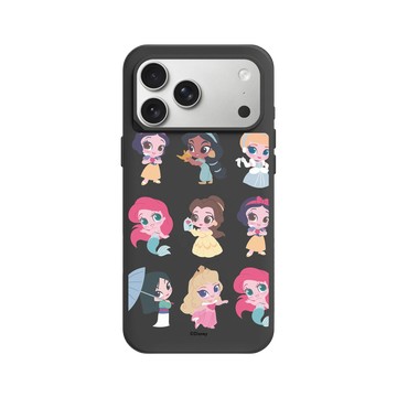 iPhone 17 Pro Max SolidX 黑 - 迪士尼-公主系列 Disney Princess - Q版-迪士尼公主