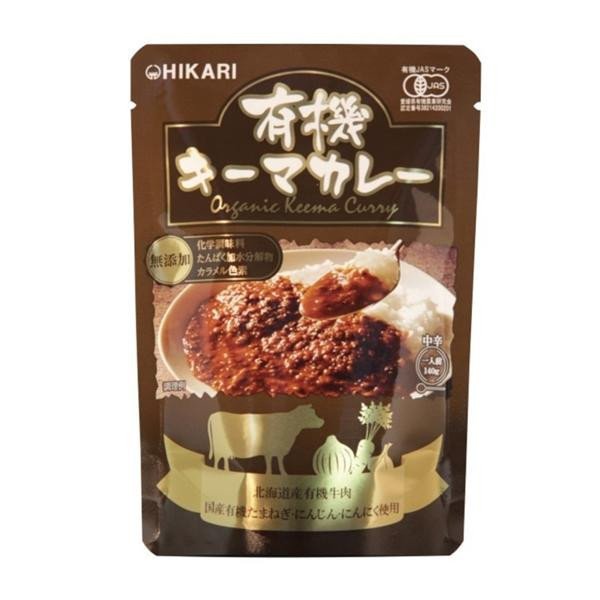 光食品 有機JAS認定 有機キーマカレー 140g(1人前)×20袋