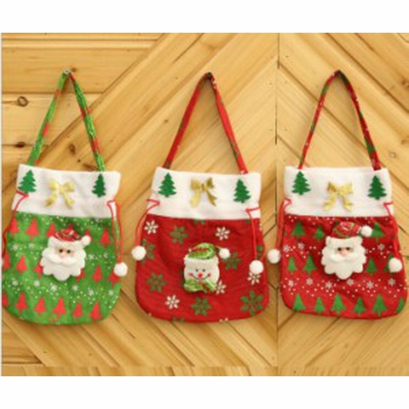 クリスマス用品 小物 クリスマスデコレーション 飾り インテリア クリスマスプレゼント入れる お菓子入れるバッグ 道具 グッズ オーナメ 通販 Lineポイント最大get Lineショッピング