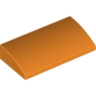 弧形磚 2x4x2/3 橘色 88930