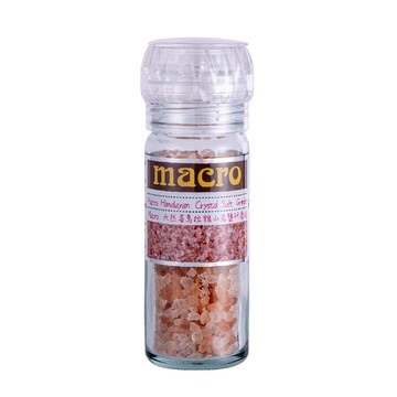 Macro 天然喜馬拉雅山玫瑰鹽研磨罐 100g