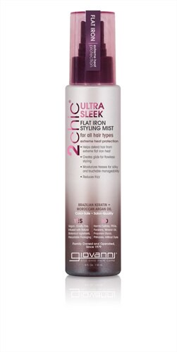 Giovanni 2chic Flat Iron Styling Mist with Brazilian Keratin and Argan Oil 4 fl oz