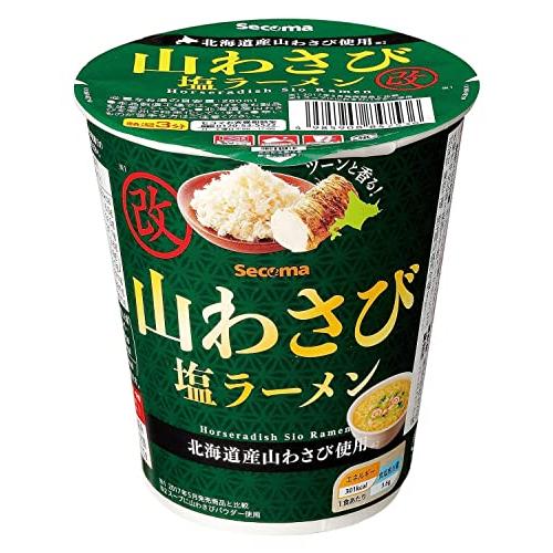 Secoma　山わさび塩ラーメン改　12個入