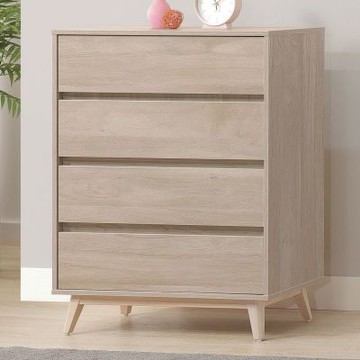 文創集 卡羅亞2.7尺四抽斗櫃-81x40x104cm免組