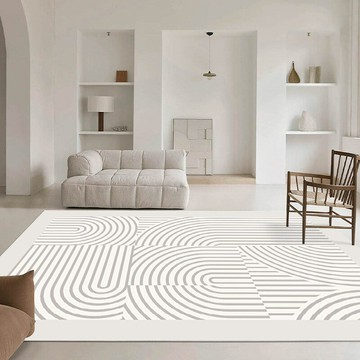 美拉德地毯客廳法式奶油風臥室床邊地墊沙發輕奢高級大面積全鋪[DD190109]