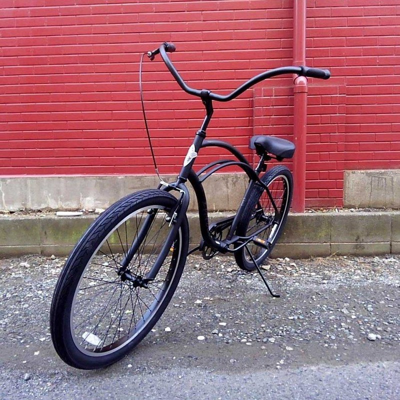 自転車 ELECTRA CRUISER-1-MatteBlack エレクトラ ビーチクルーザー 26