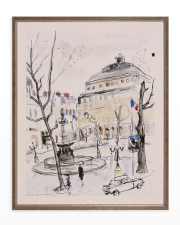 Fountain Square Giclee, 34" x 42"