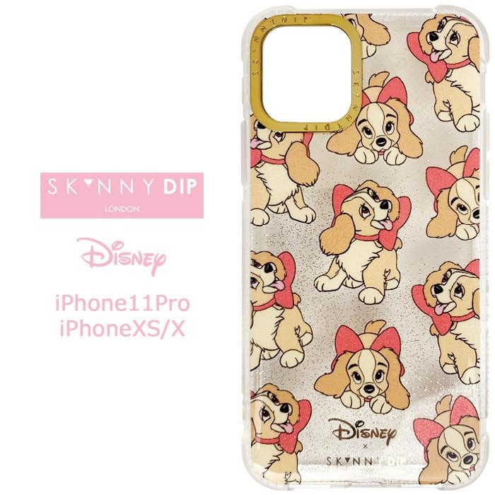 iPhone11Pro iPhoneXS X ディズニー レディ x SKINNYDIP TPU