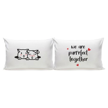 天造之合 對枕枕頭套組 男孩遇見女孩系列 | Humantouch