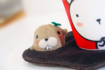 Bucute立體吸水杯墊/畢業禮物/情人禮物/獨家發售/生日禮物/交換禮物/