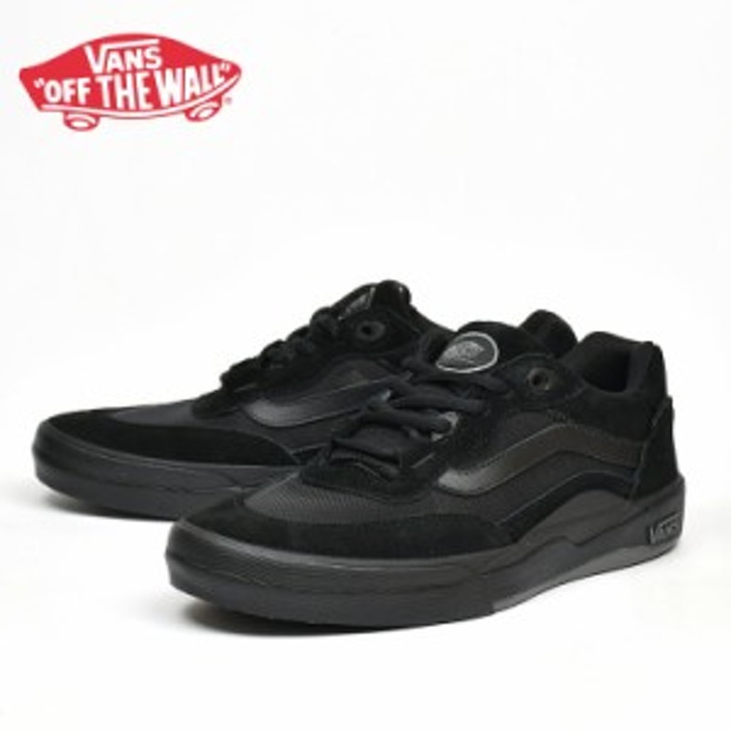 バンズ ウェイビー ブラック/ブラック VANS WAYVEE BLACK/BLACK