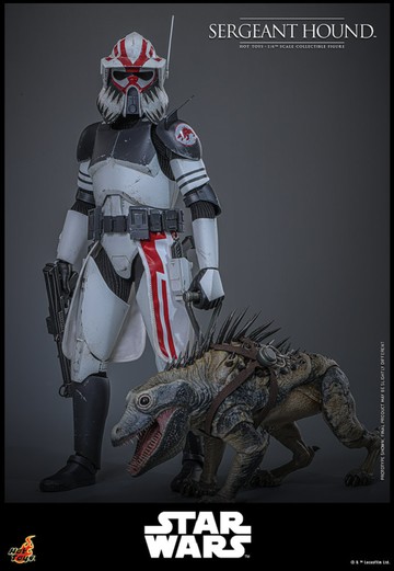 【預購】HOT TOYS TMS167 星際大戰：複製人之戰 獵犬中士
