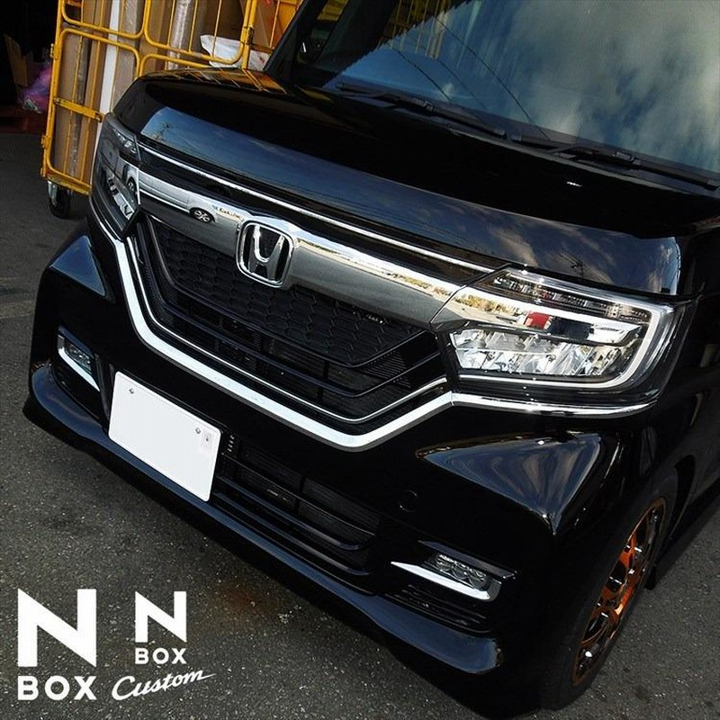 NBOX JF3 JF4 後期 フロントグリル グリルガーニッシュ アイ