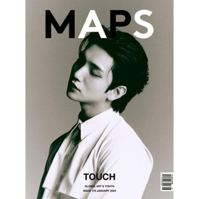 韓国 雑誌 MAPS (マップス) 2023年 1月号 (SEVENTEENのジョシュア 表紙 Cタイプ) | LINEショッピング