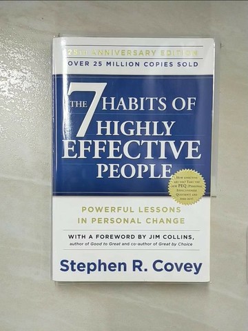 【書寶二手書T2／原文書_RC9】The 7 Habits of Highly Effective People_Covey, Stephen R./ Collins, Jim (FRW)