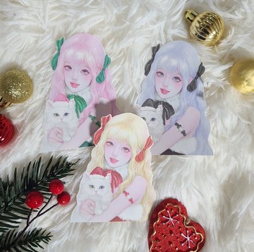 繽紛聖誕貼紙組