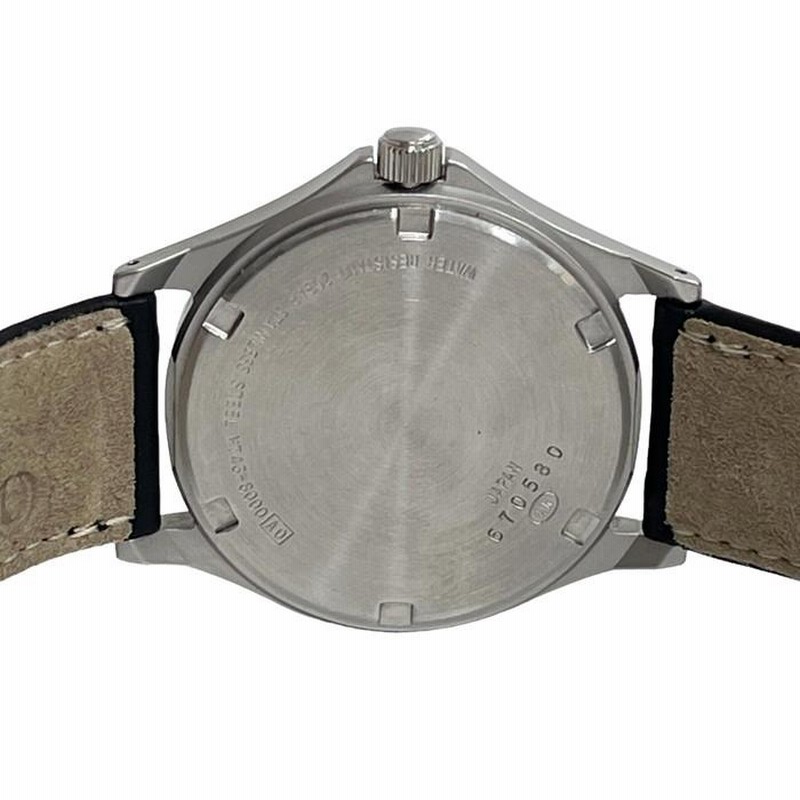 SEIKO ALBA V743-8000アルバミリタリ黒文字盤 SEIKO ALBA V743-8000アルバミリタリ黒文字盤 - メルカリ