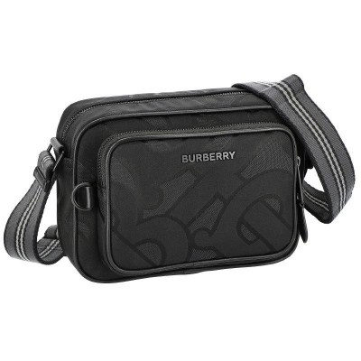 BURBERRY モノグラムジャカード パディバッグ ブラック 80437081 通販