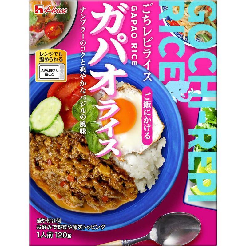 ハウス食品 レトルトごちレピライス ガパオライス 120g