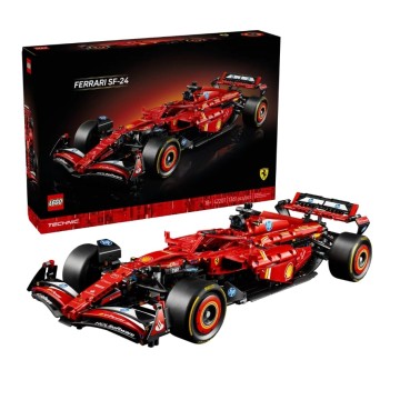 磚星球〡 42207 動力科技 法拉利 Ferrari SF-24 F1 Car Ferrari SF-24 F1 Car