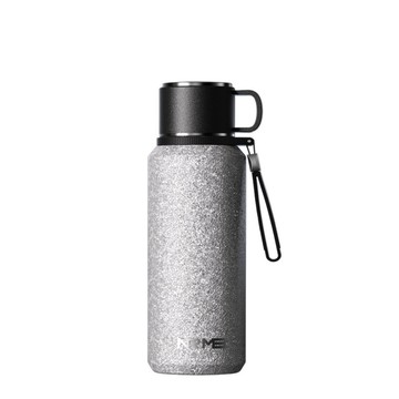 保溫瓶 【伊達】1500ml 戶外保溫杯 冰花紋保溫水壺 一蓋兩用泡茶杯 茶水分離便攜保溫杯