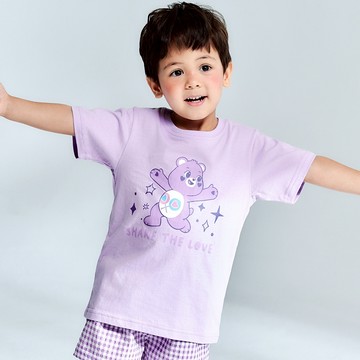 CACO-MIT Share Bear印花短T-童【J3CB500】